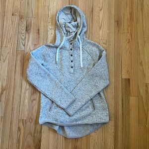 Thread & Supply Soft Gray Fleece Jacket